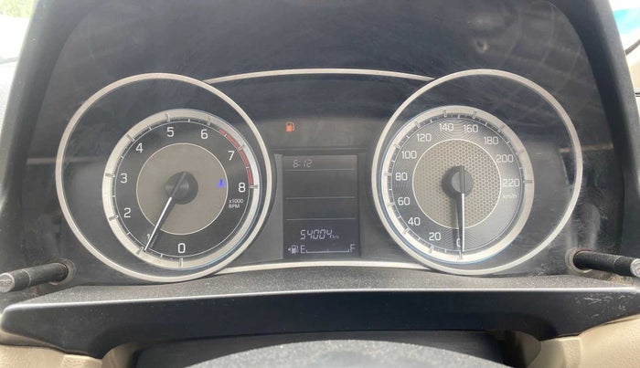 2018 Maruti Dzire VXI, Petrol, Manual, 53,997 km, Odometer Image
