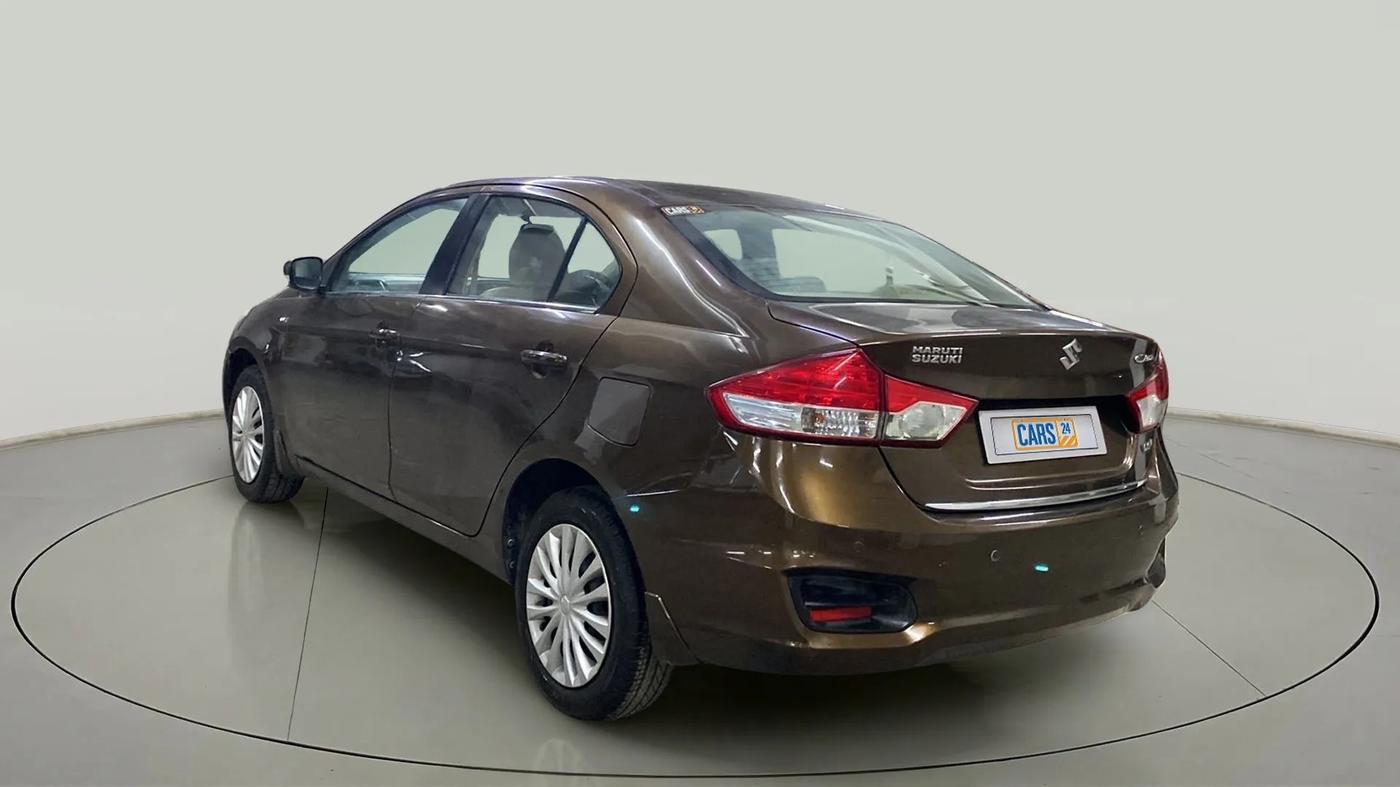 2015 Maruti Ciaz VXI+, Petrol, Manual, 40,264 km, Left Back Diagonal