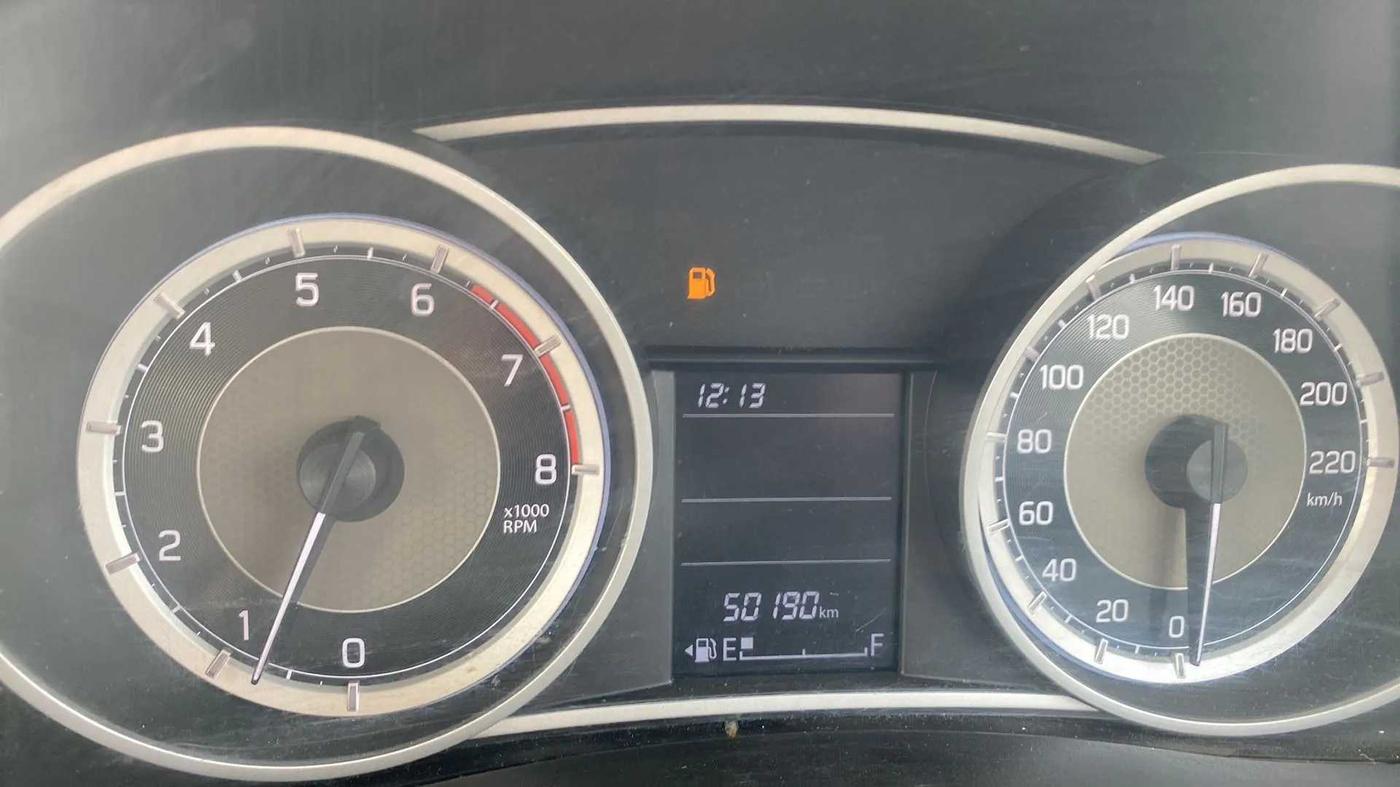 2020 Maruti Dzire VXI, Petrol, Manual, 50,179 km, Odometer Image