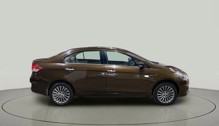 2017 Maruti Ciaz ALPHA 1.4 PETROL, Petrol, Manual, 74,012 km, Right Side View