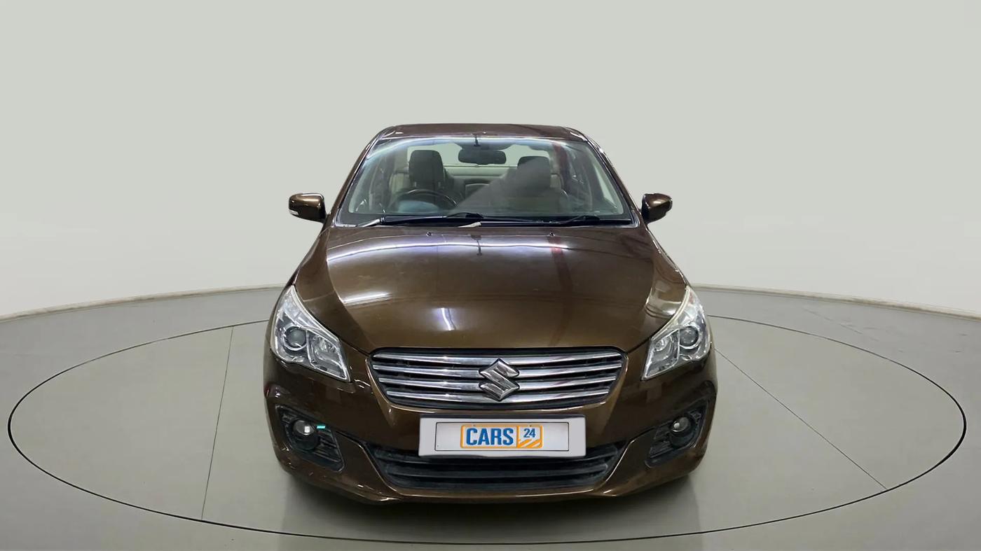 2017 Maruti Ciaz ALPHA 1.4 PETROL, Petrol, Manual, 74,012 km, Front