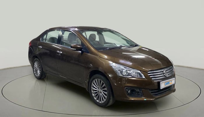 2017 Maruti Ciaz ALPHA 1.4 PETROL, Petrol, Manual, 74,012 km, Right Front Diagonal