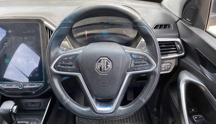 2020 MG HECTOR SHARP 1.5 DCT PETROL, Petrol, Automatic, 58,928 km, Steering Wheel Close Up