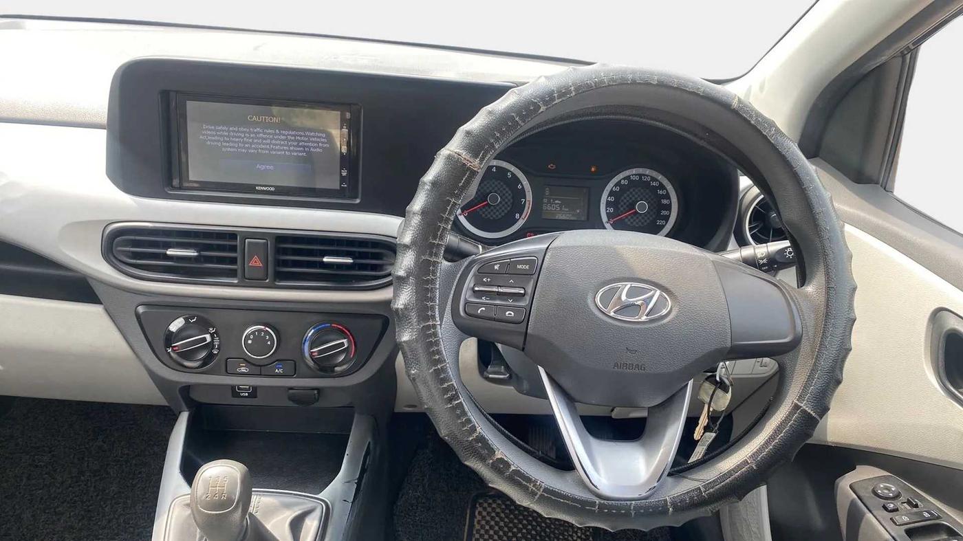 2021 Hyundai GRAND I10 NIOS MAGNA CORPORATE EDITION 1.2 KAPPA VTVT, Petrol, Manual, 26,601 km, Steering Wheel Close Up