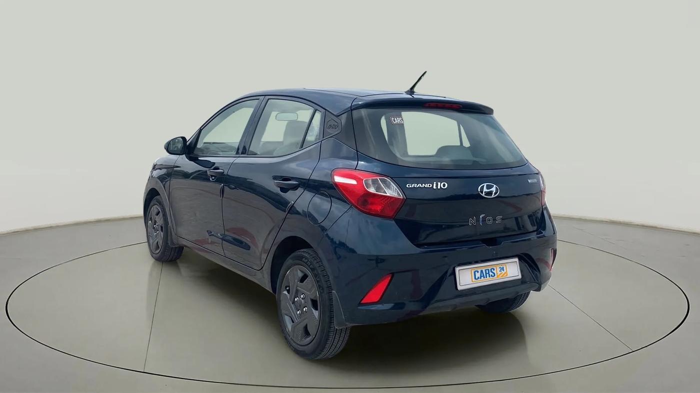 2021 Hyundai GRAND I10 NIOS MAGNA CORPORATE EDITION 1.2 KAPPA VTVT, Petrol, Manual, 26,601 km, Left Back Diagonal