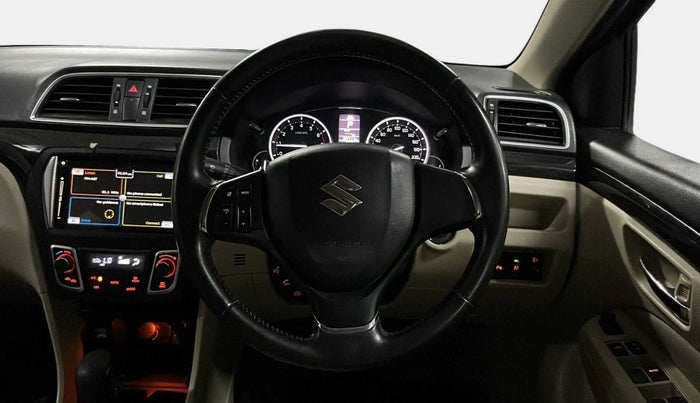 2016 Maruti Ciaz ZXI+ AT, Petrol, Automatic, 64,811 km, Steering Wheel Close Up