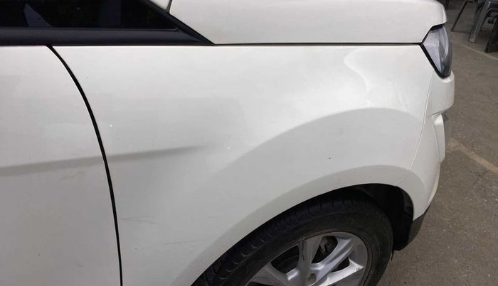 2021 Ford Ecosport TITANIUM 1.5L DIESEL, Diesel, Manual, 24,988 km, Right fender - Minor scratches