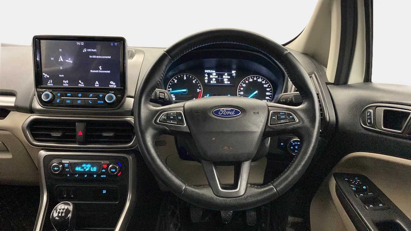 2021 Ford Ecosport TITANIUM 1.5L DIESEL, Diesel, Manual, 24,988 km, Steering Wheel Close Up