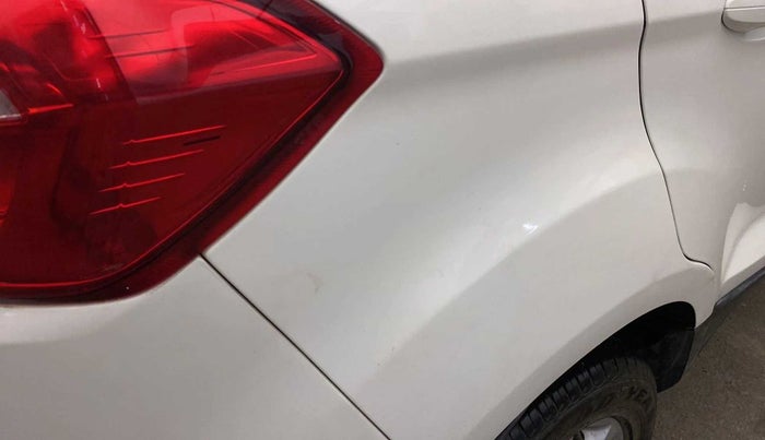 2021 Ford Ecosport TITANIUM 1.5L DIESEL, Diesel, Manual, 24,988 km, Right quarter panel - Minor scratches