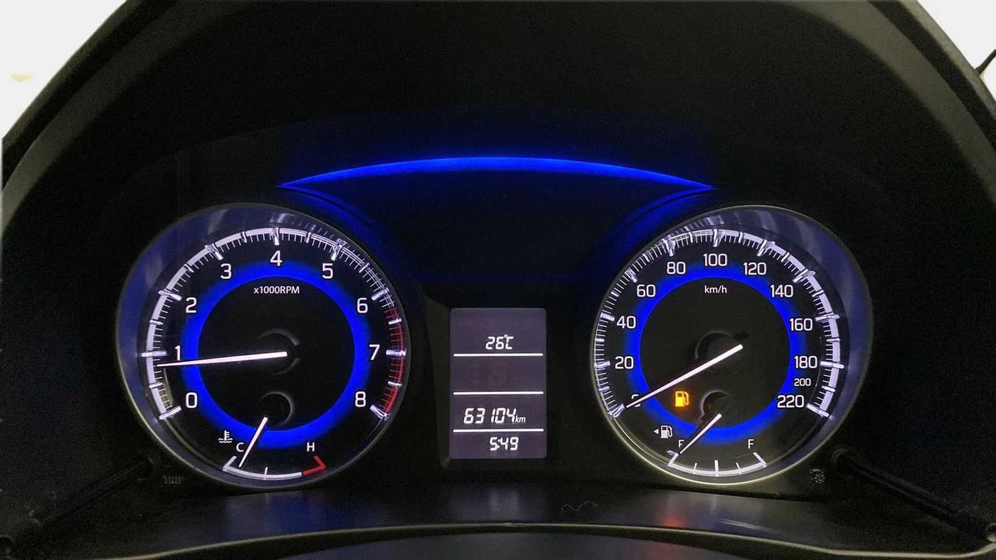 2017 Maruti Baleno DELTA PETROL 1.2, Petrol, Manual, 63,159 km, Odometer Image