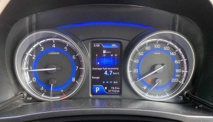 2017 Maruti Baleno ZETA CVT PETROL 1.2, Petrol, Automatic, 37,802 km, Odometer Image