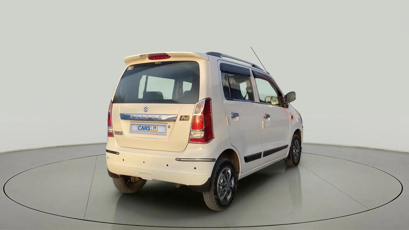 2017 Maruti Wagon R 1.0 LXI CNG, CNG, Manual, 93,101 km, Right Back Diagonal