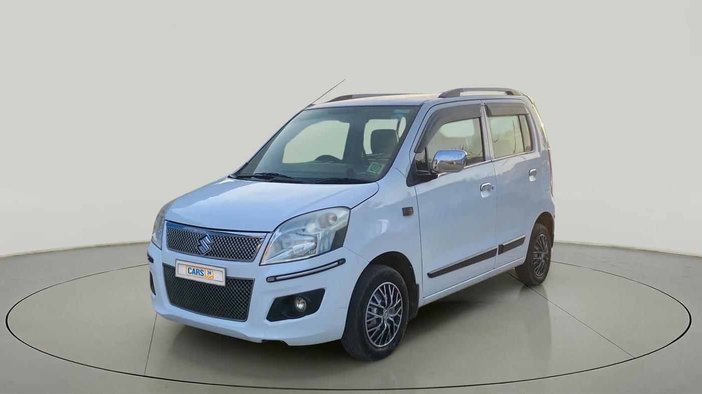 2017 Maruti Wagon R 1.0 LXI CNG, CNG, Manual, 93,101 km, Left Front Diagonal