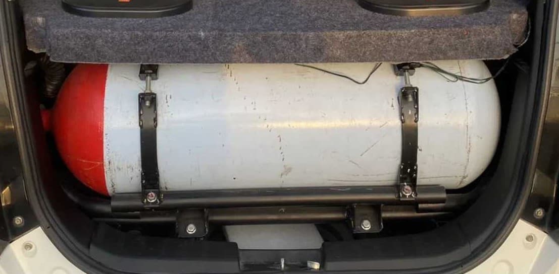 2017 Maruti Wagon R 1.0 LXI CNG, CNG, Manual, 93,101 km, Boot Inside