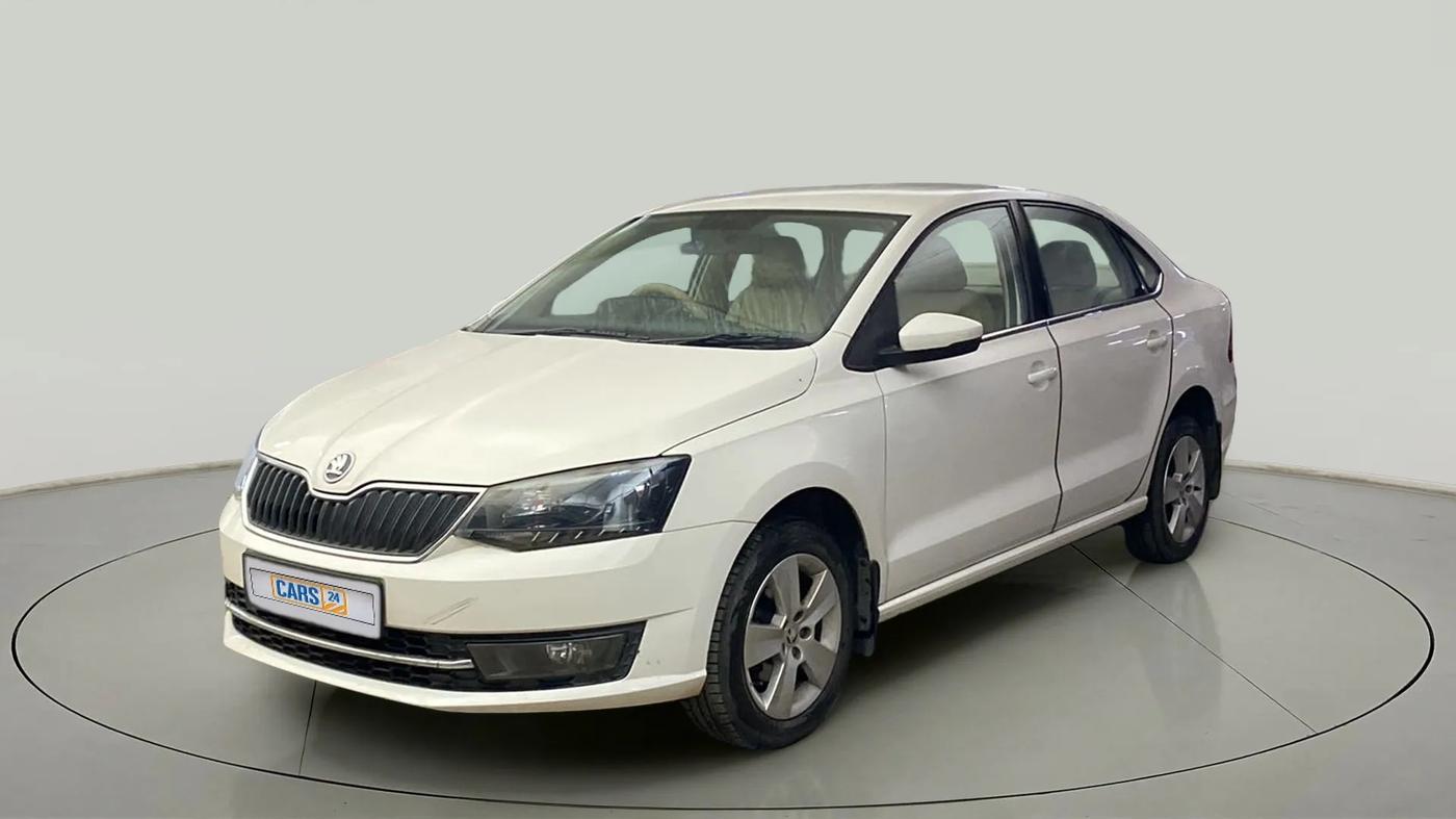 2021 Skoda Rapid 1.0 AMBITION TSI MT, Petrol, Manual, 31,127 km, Left Front Diagonal