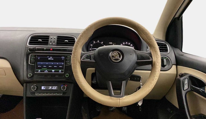 2021 Skoda Rapid 1.0 AMBITION TSI MT, Petrol, Manual, 31,127 km, Steering Wheel Close Up