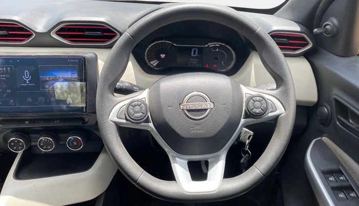 2022 Nissan MAGNITE XE, Petrol, Manual, 19,286 km, Steering Wheel Close Up