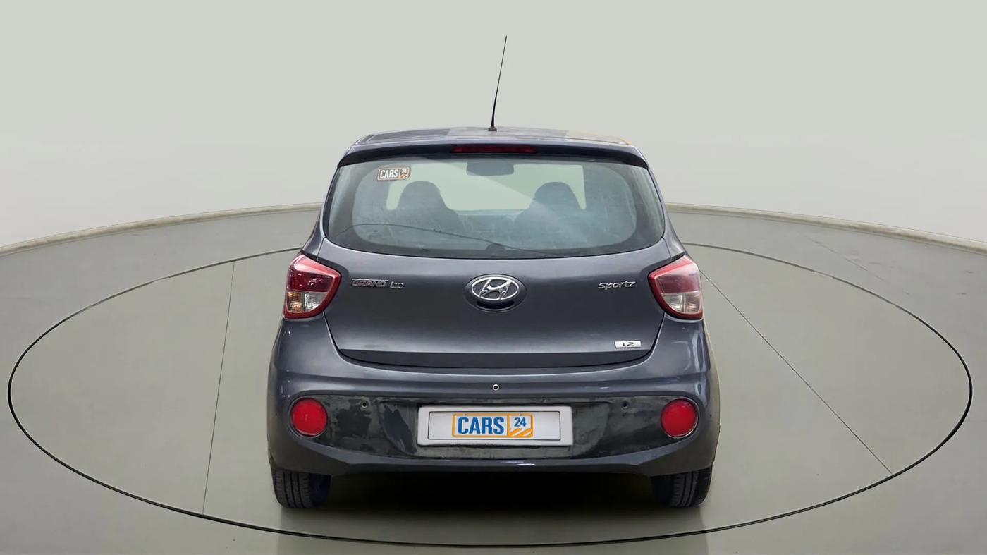 2017 Hyundai Grand i10 SPORTZ 1.2 KAPPA VTVT, Petrol, Manual, 39,088 km, Back/Rear