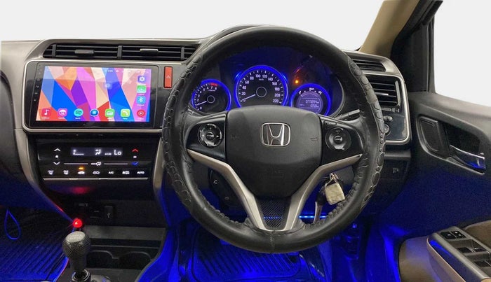 2015 Honda City 1.5L I-VTEC V MT, CNG, Manual, 78,193 km, Steering Wheel Close Up