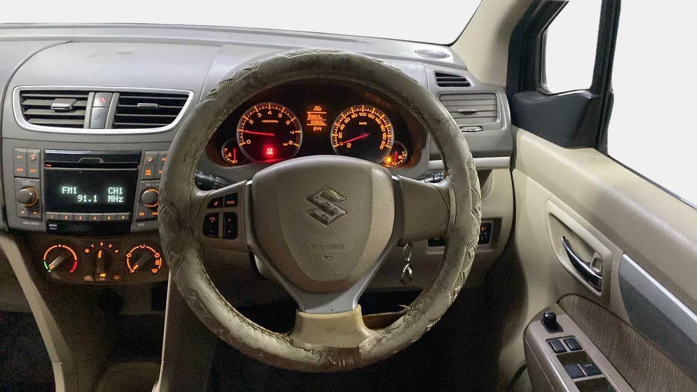 2015 Maruti Ertiga ZXI, Petrol, Manual, 61,045 km, Steering Wheel Close Up