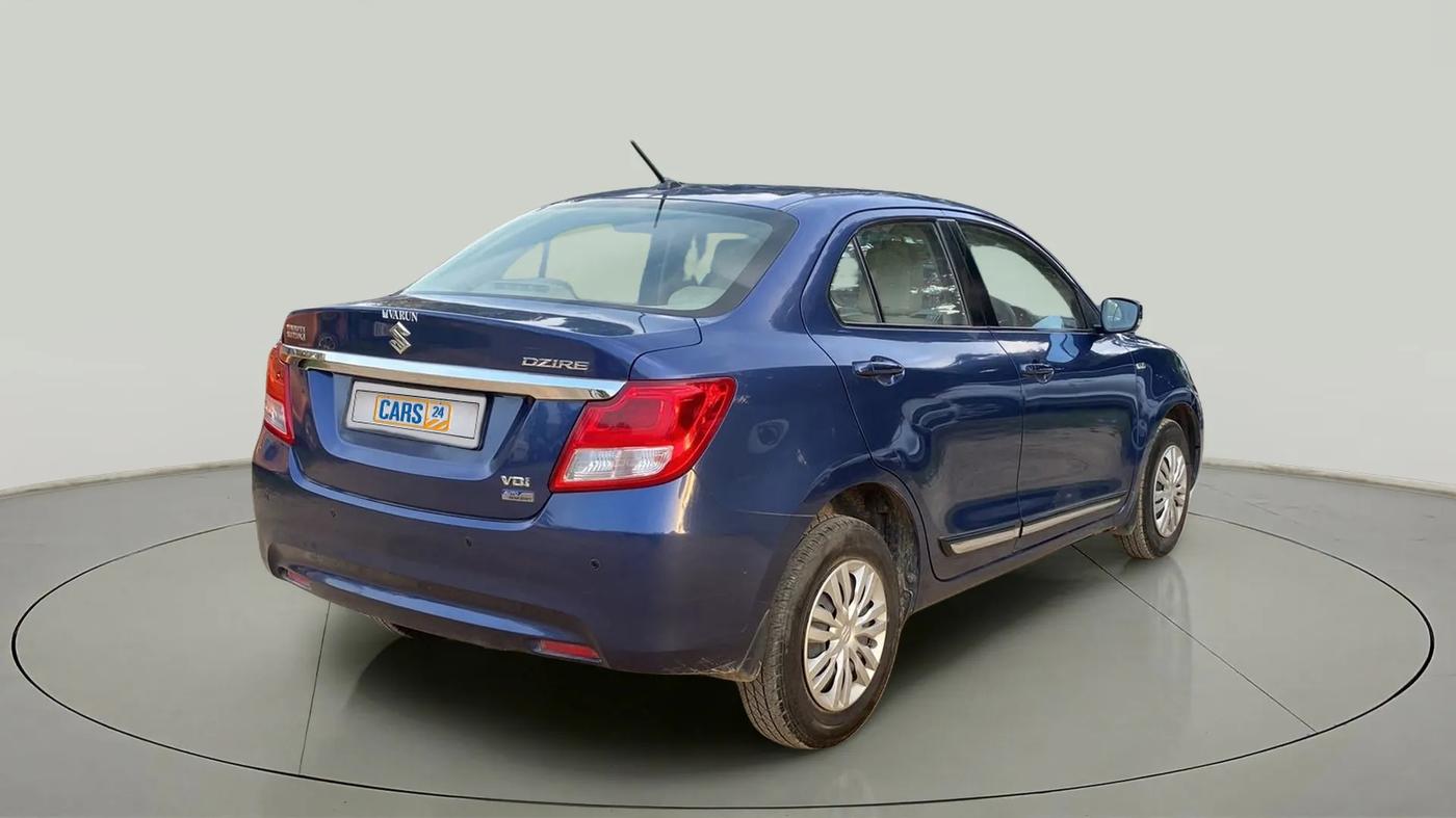 2018 Maruti Dzire VDI AMT, Diesel, Automatic, 86,032 km, Right Back Diagonal