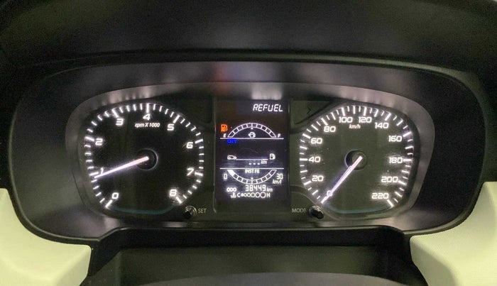 2023 Tata PUNCH PURE MT, Petrol, Manual, 38,444 km, Odometer Image