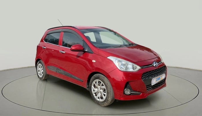 2017 Hyundai Grand i10 SPORTZ 1.2 KAPPA VTVT, CNG, Manual, 87,677 km, Right Front Diagonal