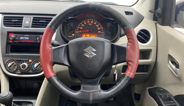 2015 Maruti Celerio VXI, Petrol, Manual, 49,721 km, Steering Wheel Close Up