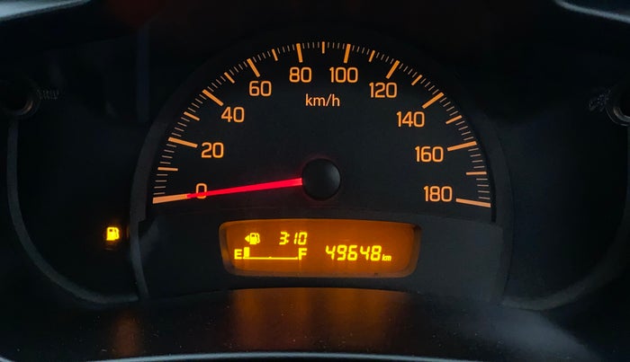 2015 Maruti Celerio VXI, Petrol, Manual, 49,721 km, Odometer Image
