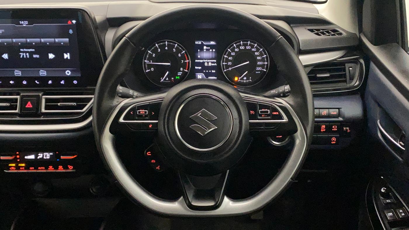 2022 Maruti Baleno ALPHA 1.2 AGS, Petrol, Automatic, 33,713 km, Steering Wheel Close Up