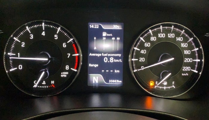 2022 Maruti Baleno ALPHA 1.2 AGS, Petrol, Automatic, 33,713 km, Odometer Image