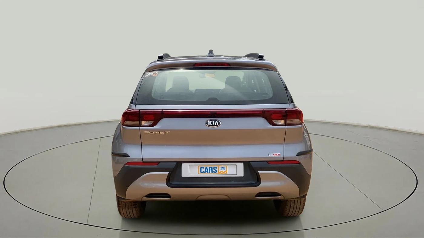 2021 KIA SONET HTK PLUS 1.0 DCT, Petrol, Automatic, 35,983 km, Back/Rear