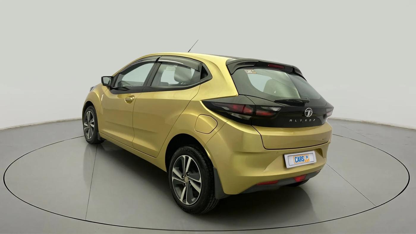 2021 Tata ALTROZ XZ PLUS I-TURBO PETROL, Petrol, Manual, 35,820 km, Left Back Diagonal