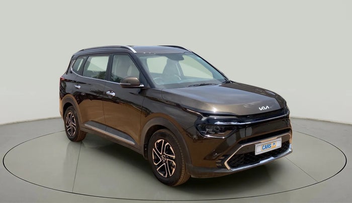 2022 KIA CARENS LUXURY PLUS 1.4 PETROL DCT 6 STR, Petrol, Automatic, 21,693 km, Right Front Diagonal