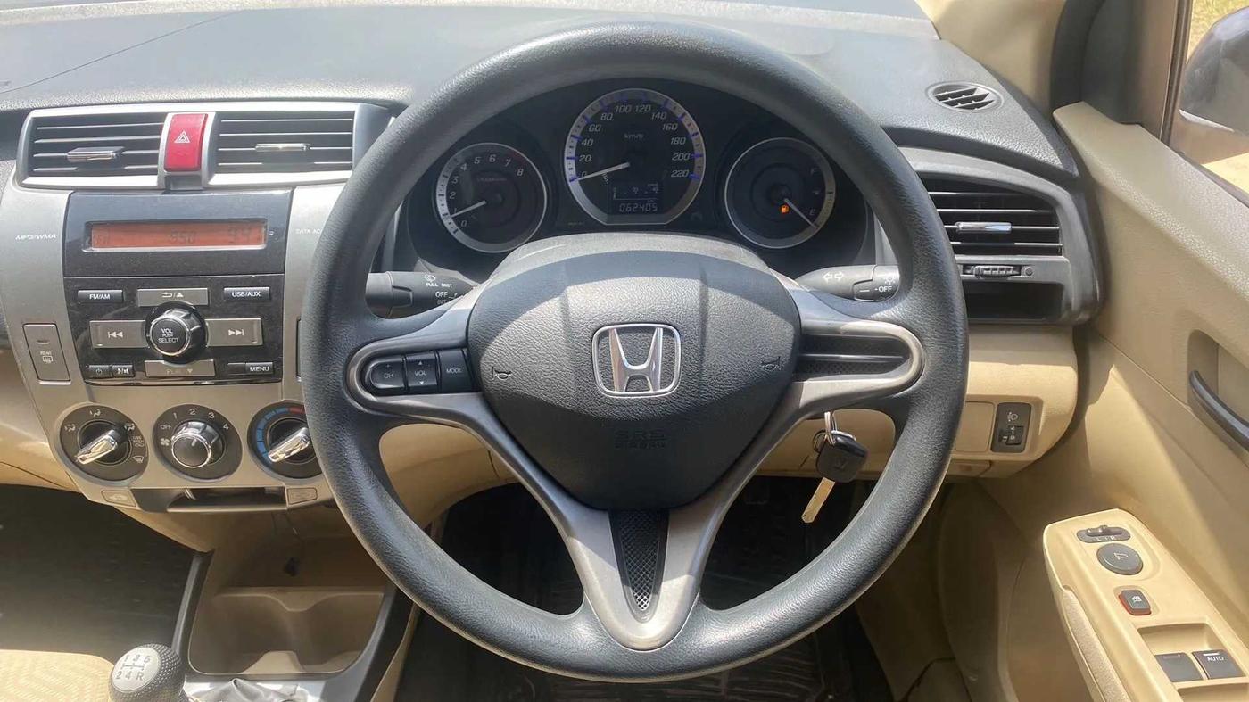 2013 Honda City 1.5L I-VTEC S MT, Petrol, Manual, 62,384 km, Steering Wheel Close Up