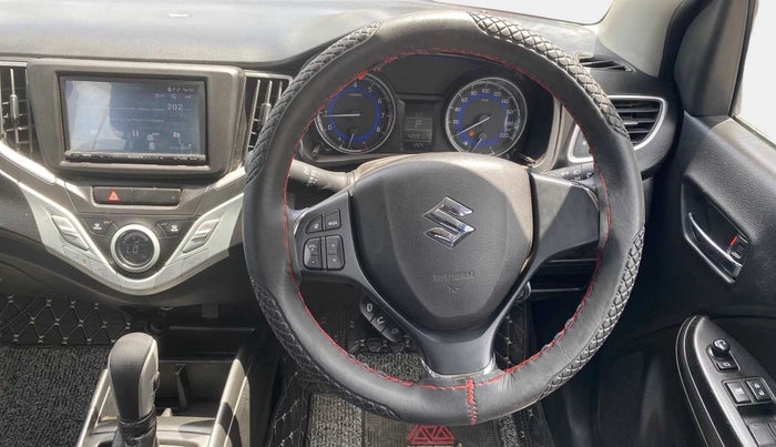 2018 Maruti Baleno DELTA CVT PETROL 1.2, Petrol, Automatic, 46,504 km, Steering Wheel Close Up