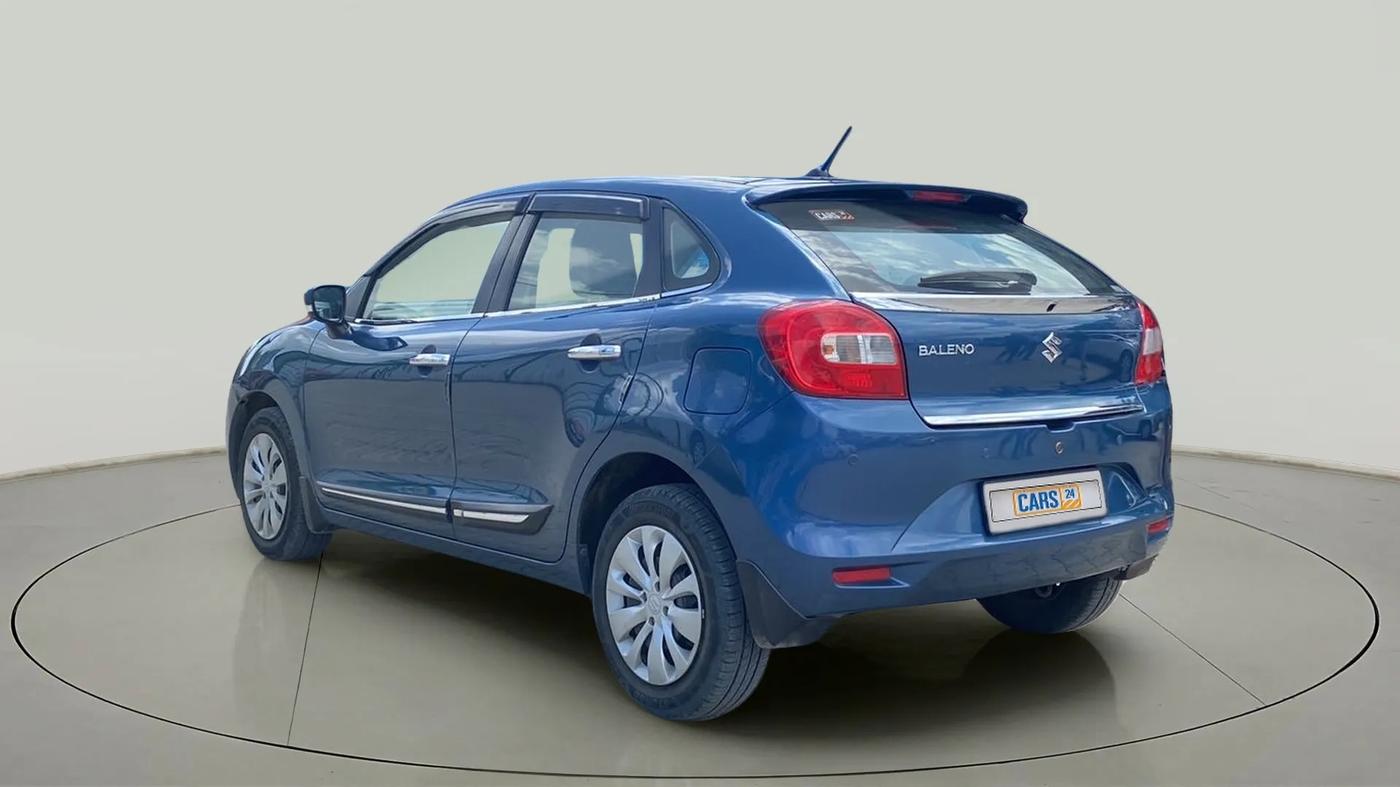 2018 Maruti Baleno DELTA CVT PETROL 1.2, Petrol, Automatic, 46,504 km, Left Back Diagonal