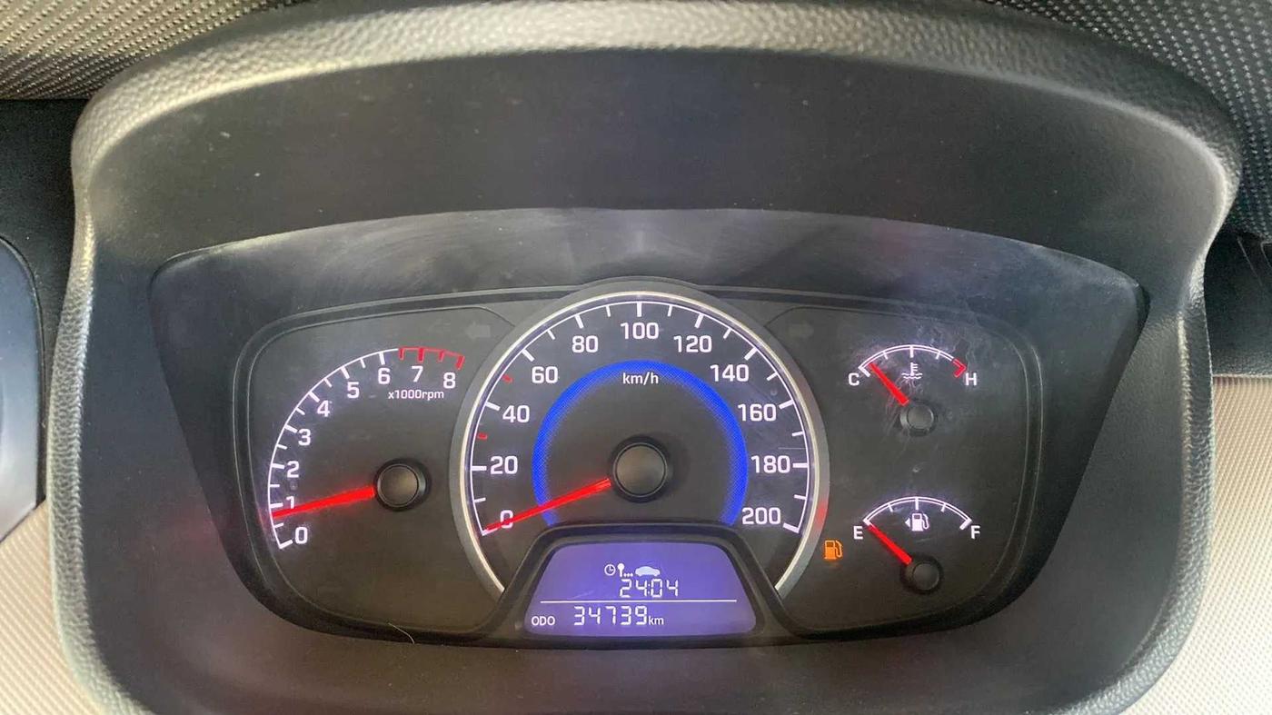 2017 Hyundai Grand i10 SPORTZ 1.2 KAPPA VTVT, Petrol, Manual, 34,719 km, Odometer Image