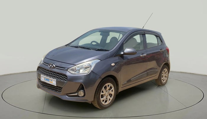 2017 Hyundai Grand i10 SPORTZ 1.2 KAPPA VTVT, Petrol, Manual, 34,719 km, Left Front Diagonal
