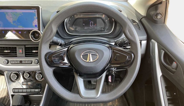 2023 Tata NEXON XMA PETROL, Petrol, Automatic, 4,872 km, Steering Wheel Close Up