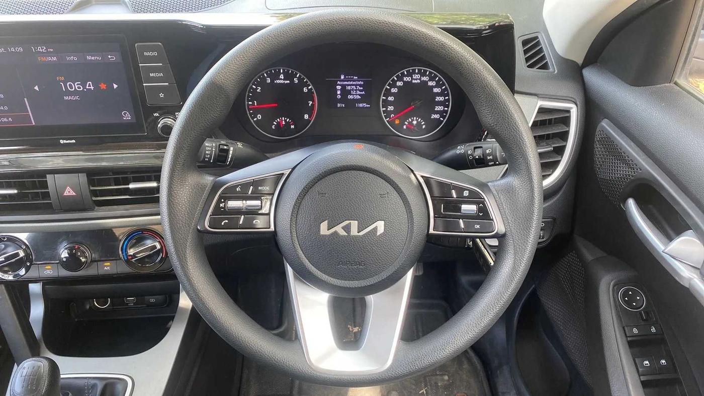 2022 KIA SELTOS HTK 1.5 PETROL, Petrol, Manual, 11,985 km, Steering Wheel Close Up