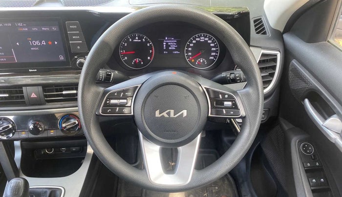 2022 KIA SELTOS HTK 1.5 PETROL, Petrol, Manual, 11,985 km, Steering Wheel Close Up