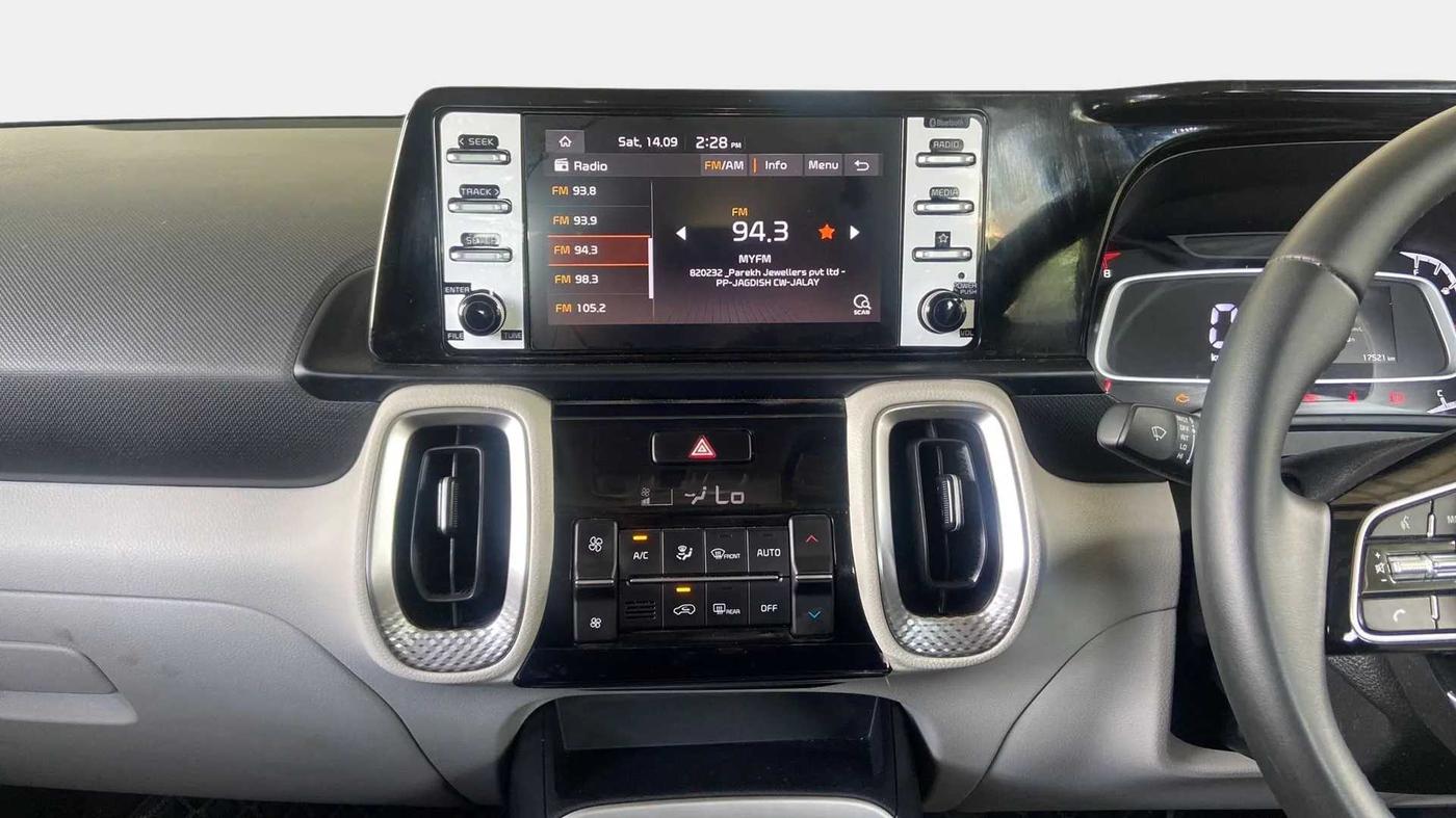 2023 KIA SONET HTX 1.0 IMT, Petrol, Manual, 17,514 km, Air Conditioner