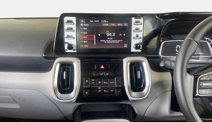 2023 KIA SONET HTX 1.0 IMT, Petrol, Manual, 17,514 km, Air Conditioner