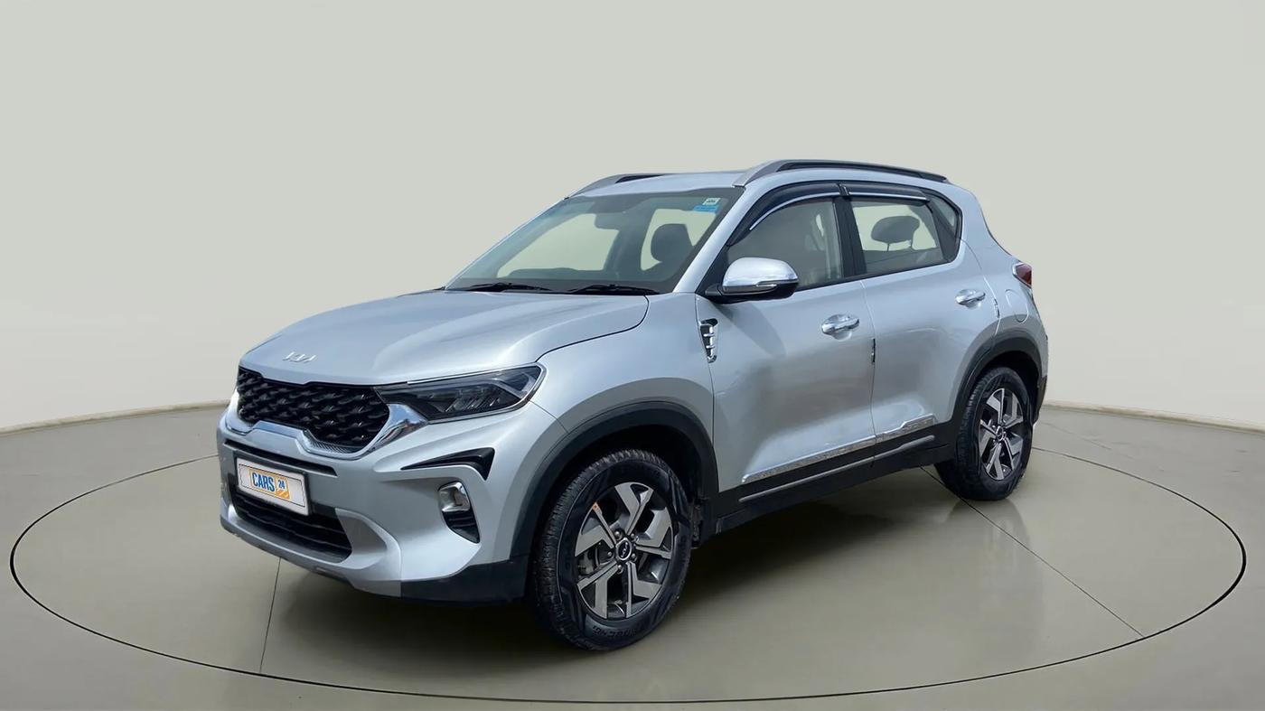 2023 KIA SONET HTX 1.0 IMT, Petrol, Manual, 17,514 km, Left Front Diagonal