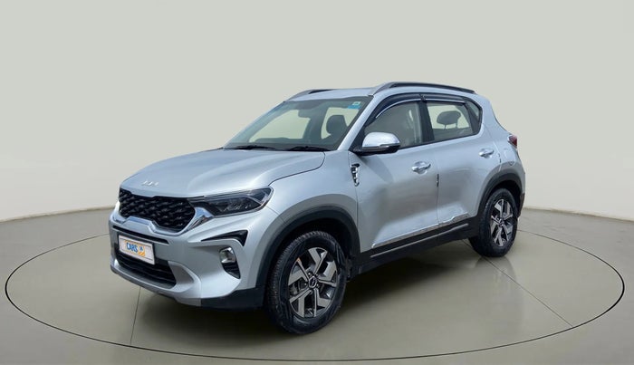 2023 KIA SONET HTX 1.0 IMT, Petrol, Manual, 17,514 km, Left Front Diagonal