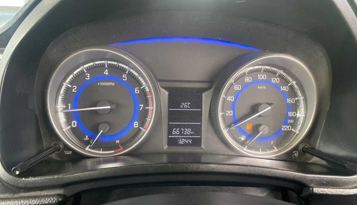 2016 Maruti Baleno DELTA PETROL 1.2, Petrol, Manual, 66,710 km, Odometer Image