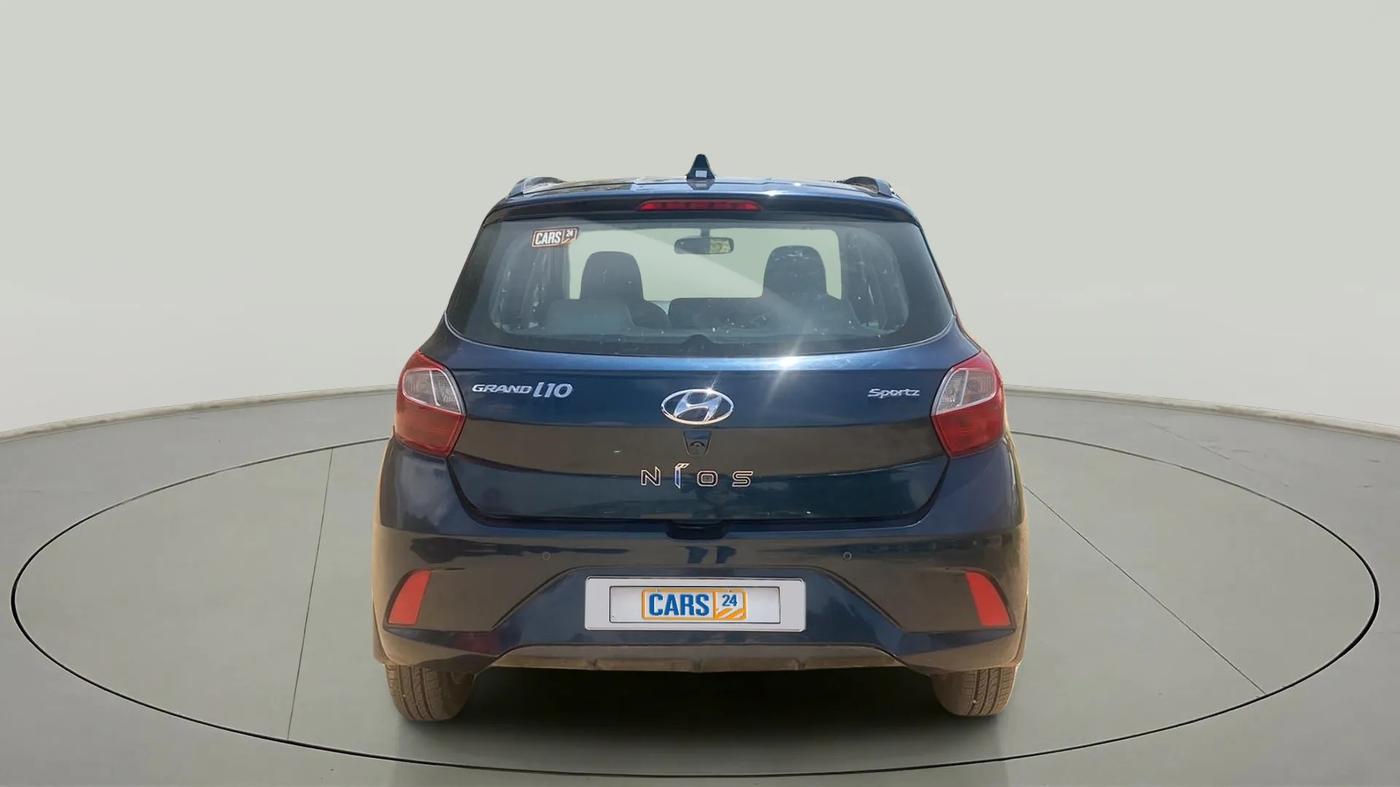 2020 Hyundai GRAND I10 NIOS SPORTZ AMT 1.2 KAPPA VTVT, Petrol, Automatic, 61,410 km, Back/Rear