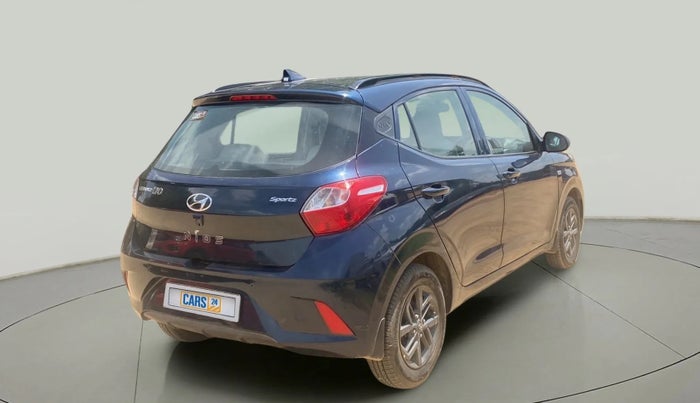 2020 Hyundai GRAND I10 NIOS SPORTZ AMT 1.2 KAPPA VTVT, Petrol, Automatic, 61,410 km, Right Back Diagonal