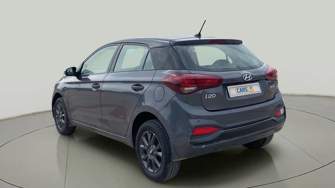 2019 Hyundai Elite i20 SPORTZ PLUS 1.2, Petrol, Manual, 74,594 km, Left Back Diagonal